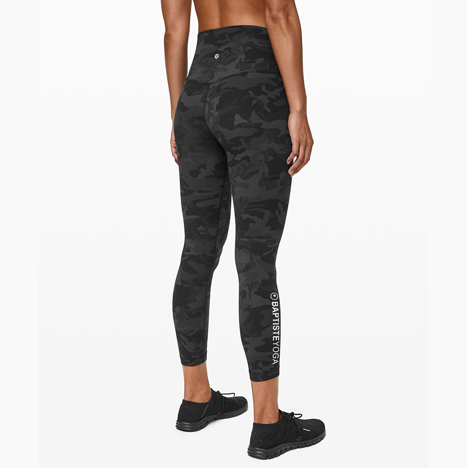 lululemon black camo align pant