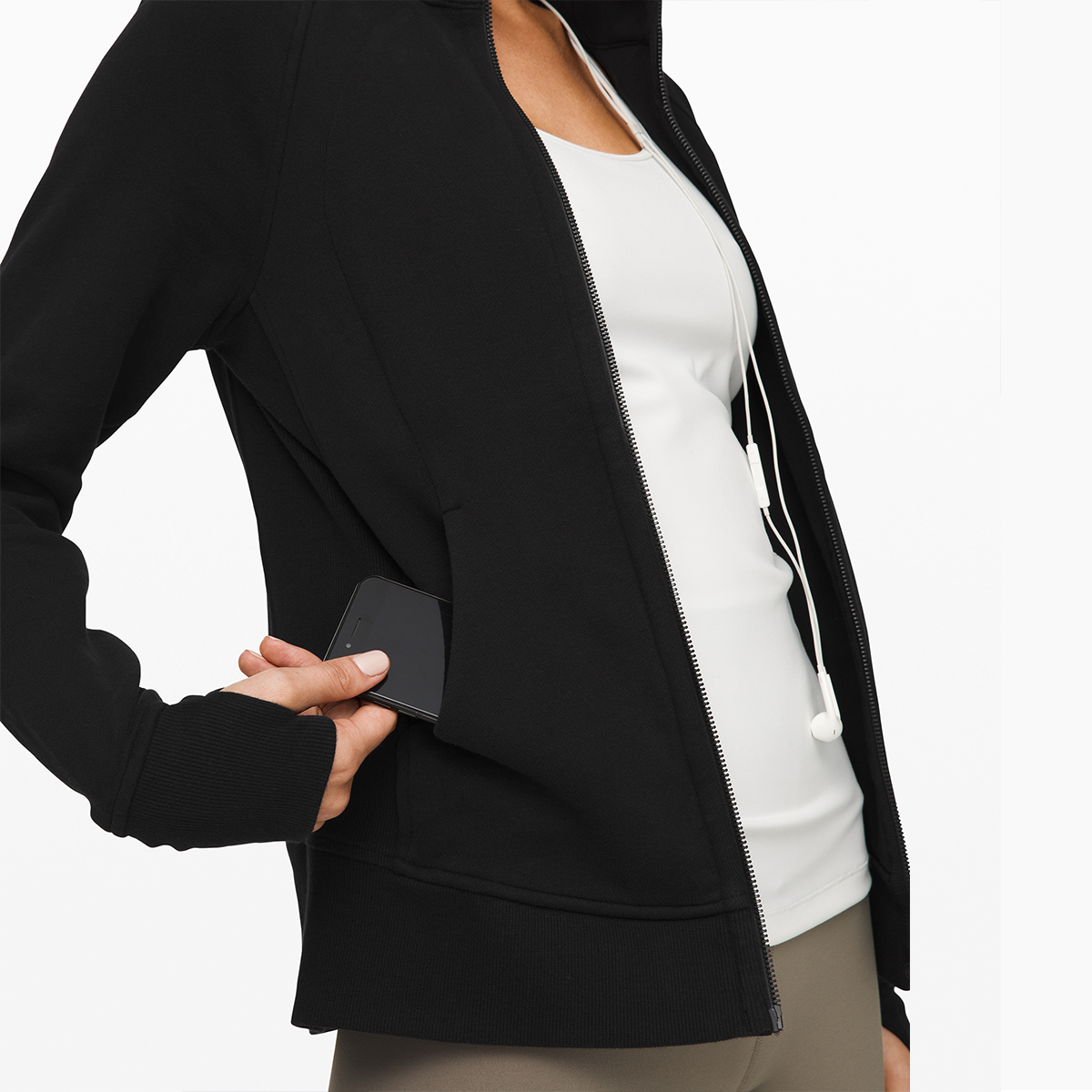 lululemon Scuba Hoodie IV – Black – Baptiste Institute